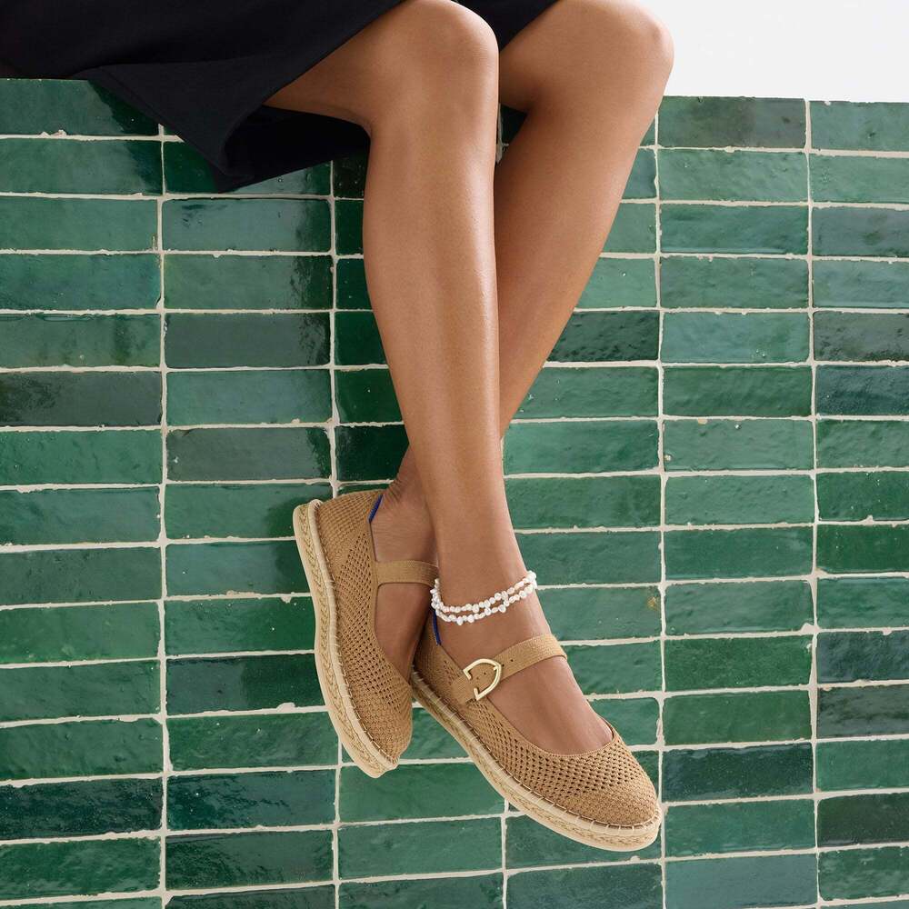 Rothy's The Espadrille Mary Jane - Wren Size 8.5 - Picture 2 of 3
